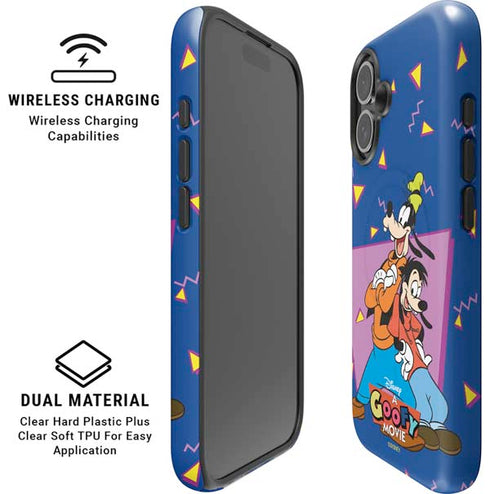 Disney Goofy and Max iPhone 16 Plus Magsafe Impact Case